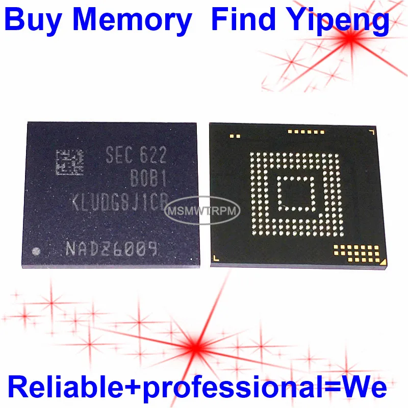 

KLUDG8J1CB-B0B1 153FBGA UFS2.0 2.0 128GB Mobilephone Memory New original and Second-hand Soldered Balls Tested OK