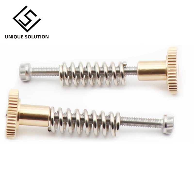 2018 New 4 Sets Ultimaker 2 Hot Bed Spring Kit 4* Adjustment Nut+4*Springs+4*M3 Screw Heatbed Kit For 3D Printer