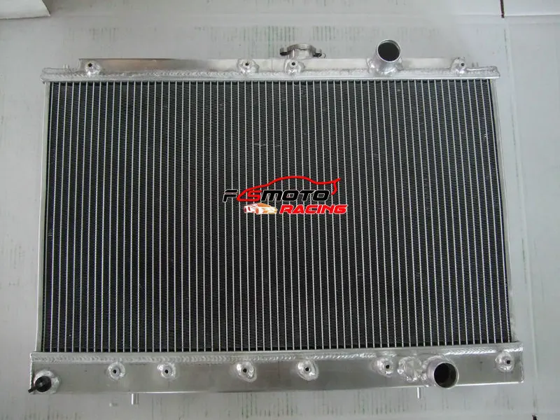 52mm Aluminum Radiator For MITSUBISHI GALANT VR-4 E38A/E39A CHASSIS 4G-63T 2.0L L4 ENGINE 1987 1988 1989 1990 1991 1992 MT