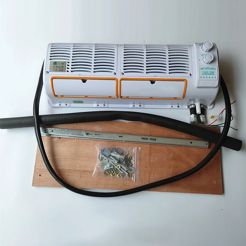Camion modificato aria condizionata hook-up evaporatore per aria condizionata ad alto volume 150W aria condizionata refrigerazione 24V hook-up