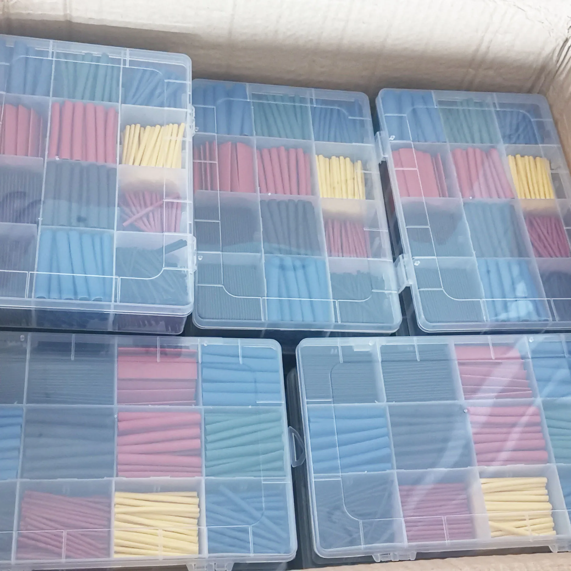 560pcs with box heat shrink termoretractil heat shrink tube krimpkous shrink tube tubo termoretractil termoretractil para cables