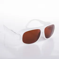 Laser Safety Glasses with O.D 4+ for 190-540nm and 800-1700nm 266 405 445 450 473 515 532 520 808 810 980 1064 1320 1470 Lasers