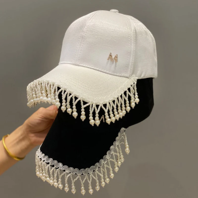 

Mesh Cap Sanpback ladies sequins baseball caps fashion casual girls can adjust hip hop hat Visor Cap