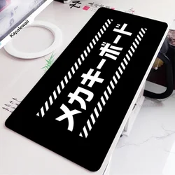 Gaming Mouse Pad New Black and White Large Mousepad Gamer Accessories XXL Anti-slip Natural Rubber PC Computer Keyboard Desk Mat