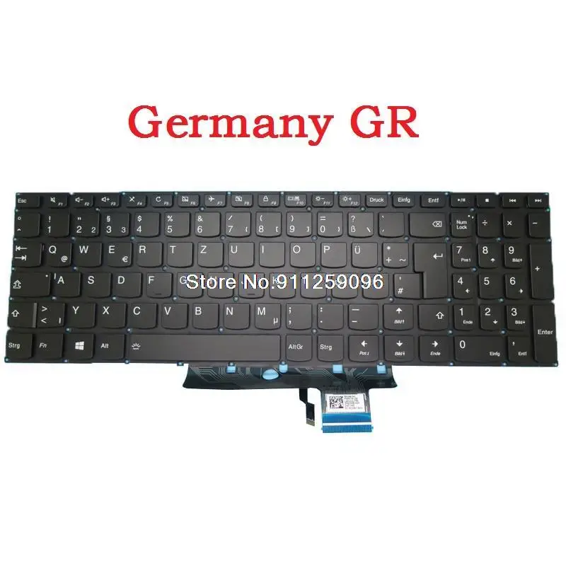 Keyboard For Lenovo Yoga 510-15IKB 510-15ISK 310S-15IKB Flex 4-1570 4-1580 Slovenian SL Hungary HU Hebrew HB Bulgaria BG Germany