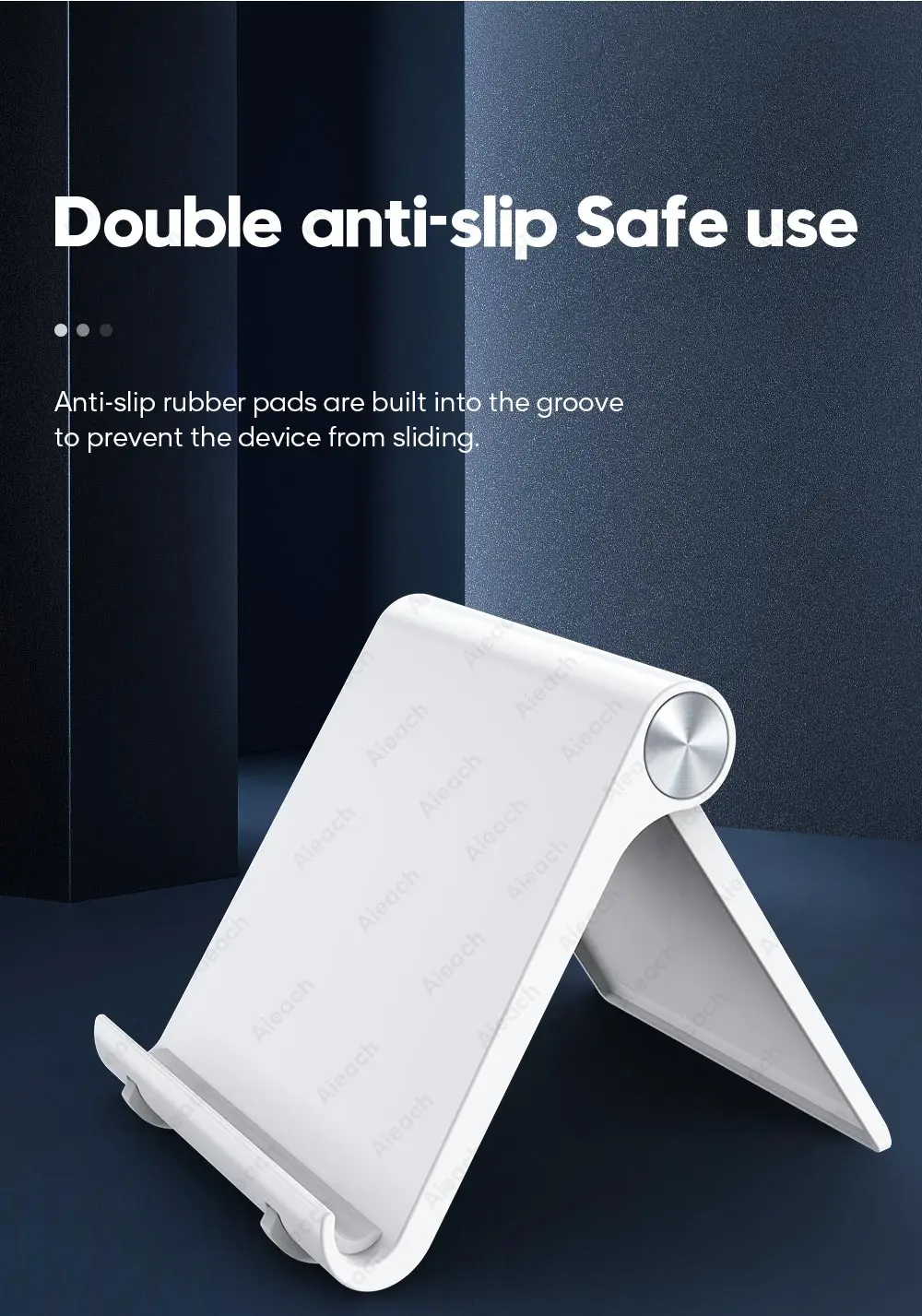 Support de tablette pliable réglable pour iPad 7.9 à 11 pouces, Support de tablette Xiaomi Samsung, Support de bureau pour téléphone portable