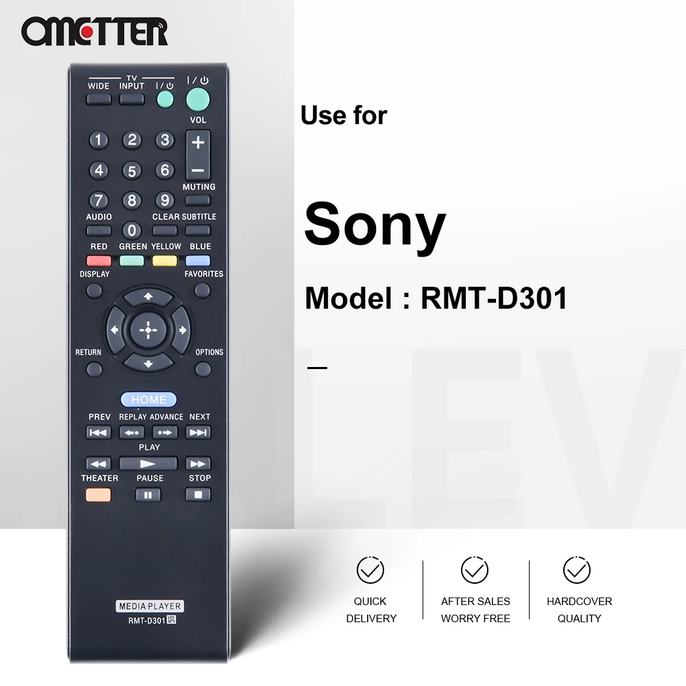 RMT-D301 Remote Control Replacement For Network Media Player RMTD301