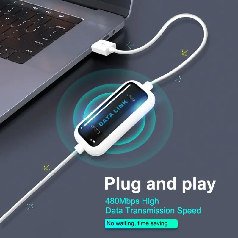 

2021 Новый высокое Скорость USB к ПК онлайн поделиться линии передачи данных кабель передачи файлов Копировать линии