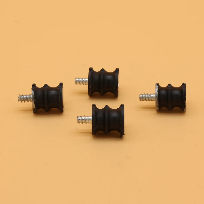 4Pcs/lot Annular Buffer AV Isolator Mount Fit For Husqvarna 136 137 141 E 142 LE 41 36 Garden Gas Chainsaw Replacement Parts