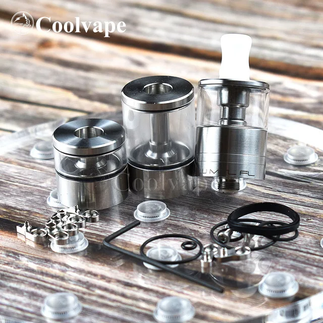 

Атомайзер coolvape Dvarw mtl FL rta 22 мм, обслуживаемый воздушный поток rta 316ss, с 10 вставками AFC