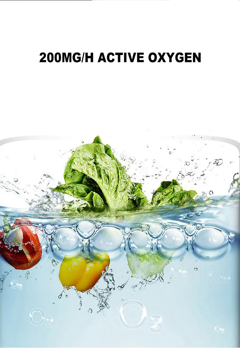 가정용 과일 소독 세탁기 요리 세탁기 자동 야채 과일 소독 기계 야채 세탁기