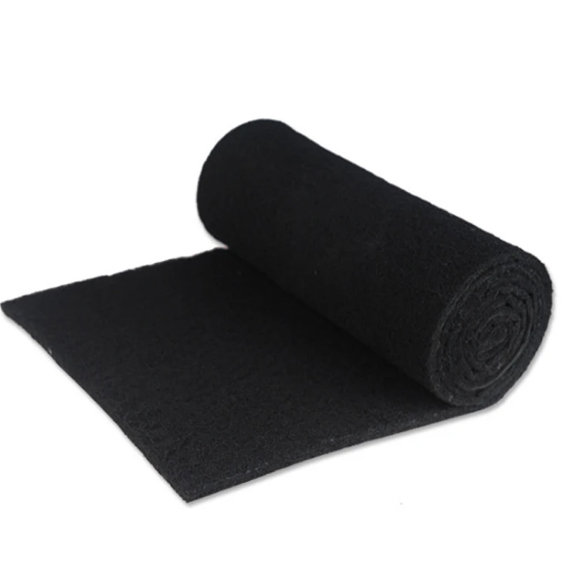 Activated carbon fiber felt is widely used in air and water purification and adsorption of impurities bacterial dust X-043