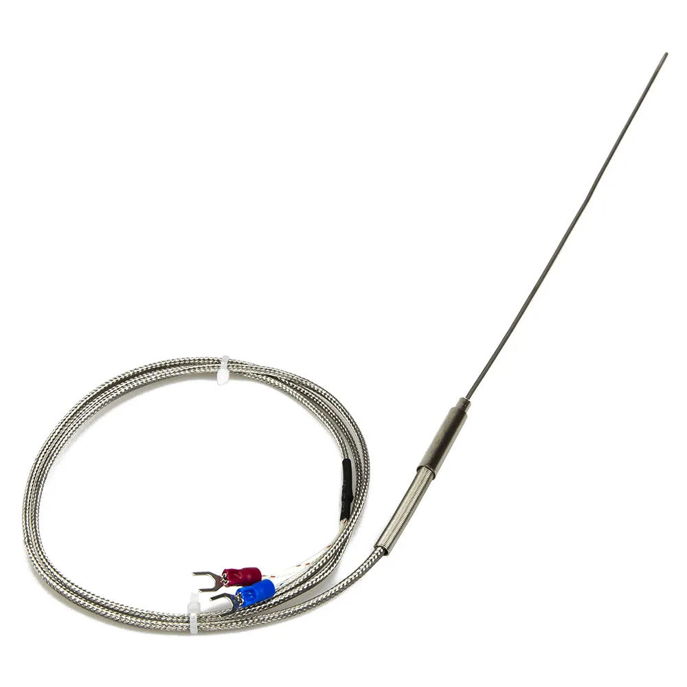 FTARP08 K type 1.5m metal screening cable 200mm flexible probe sheathed thermocouple temperature sensor WRNK-191