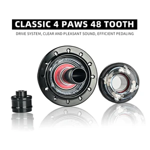 ARC Road Bike Hubs, Fahrradknotenpunkt, V-Bremse, 4 Pawls, 48 Klicks, 100 Heck 130-mm-Lagerwürfel, 20 24 Löcher, 280 g, 8-11, Ultralight 8 Hauptverkaufswürfel 20 hintere Löcher - №3