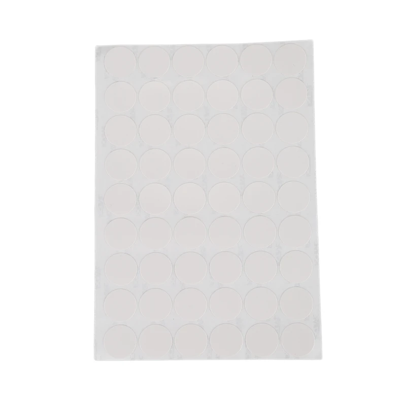 Promotion! Wardrobe Cupboard Self-adhesive Screw Covers Caps Stickers 54 in 1 White