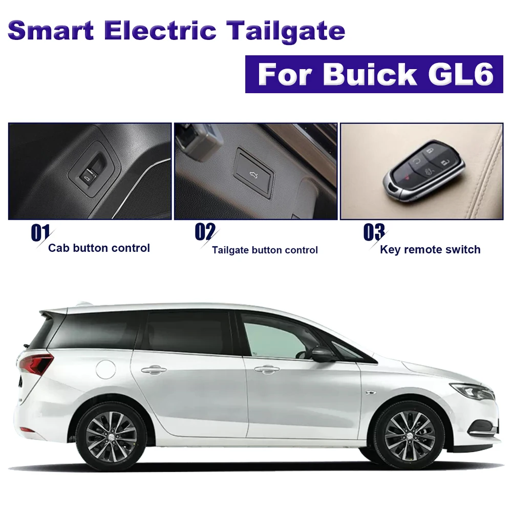 

For Buick GL6 2018-2024 Auto Accessories Electric Tailgate Tail Gate Car Automatic Trunk Lids Lift Rear Door Remote Easy Open