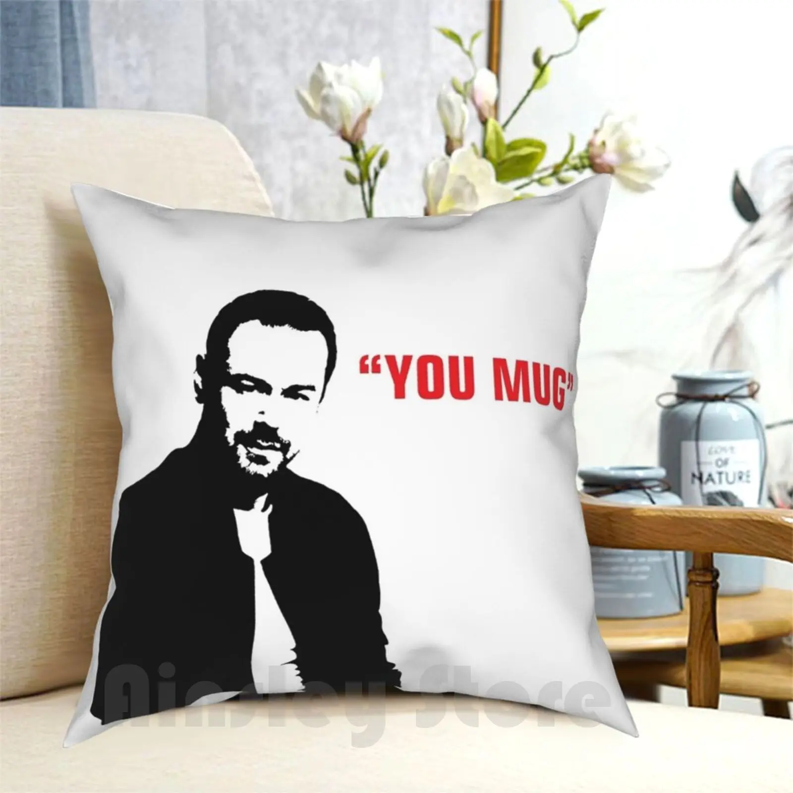 Danny Dyer Mug Pillow Case Printed Home Soft DIY Pillow cover Danny Dyer Dyer Danny Eastenders Mugm Funny Tv Catchphrase