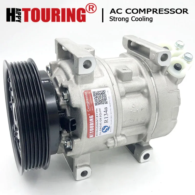 5SA12C ac compressor for Aston Martin DB9 DBS 4G43-19D629-AA 6G33-19D629-AA 6G33-19D629-AB 447180-7460 4G4319D629AA 6G3319D629AA