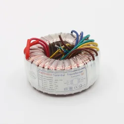 50W Pure Copper Toroidal Transformer Audio Amplifier Power Supply PSU Output: 220V*2+6.3V*2