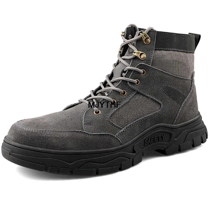 High Quality Work & Safety Boots Men Indestructible Shoes Puncture-Proof Safety Shoes For Security Boots Durable Work Boots Nice