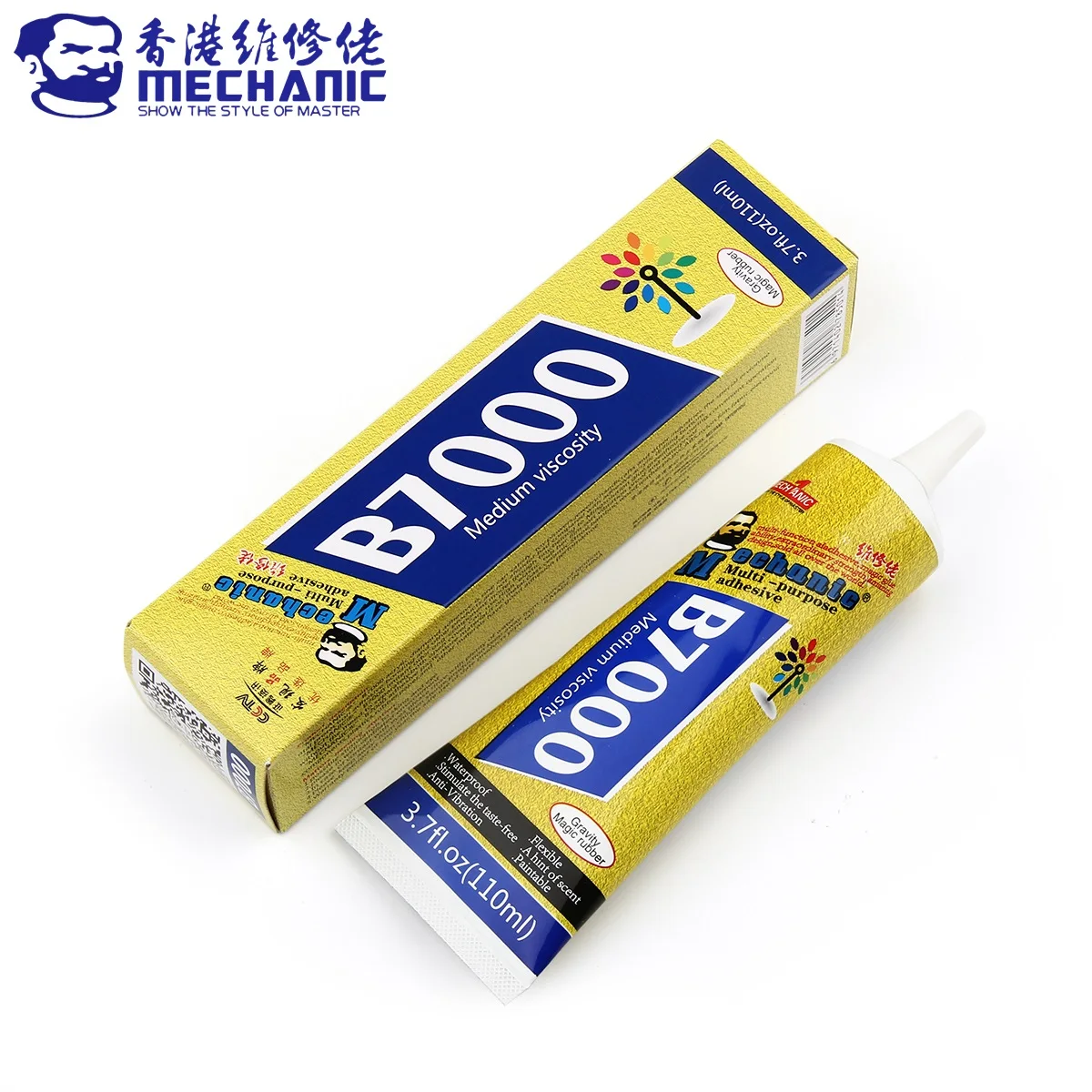 Mechanic 50ml B7000 Glue Multi Purpose Epoxy Resin Liquid Adhesive Repair Cell Phone Crafts Glass LCD Touch Screen Super Glue