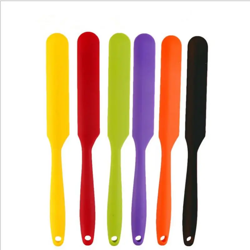 

Integrated Knife Shaped Spatula for Cake, High Temperature Resistant, Baking Tools, Silicone, Para Cozinha Conj