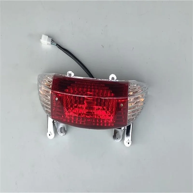 12V Motorcycle Tail Light Turn Signal Light Lamp for Haojue Suzuki AN125 AN 125 HJ125T-7 Chinese Scooter  Rear Tail Light