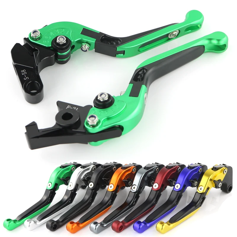 

Fit For Kawasaki Ninja 400R ER-6N ER-6F ZX9R ZX-6R ZX6R ZR750 Zephyr ZR7/S Z750/S CNC Foldable Adjustable Brake Clutch Levers