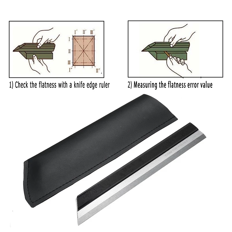 0 Grade 75mm 125mm 175mm 200mm 225mm 300mm 400mm steel blade ruler Square Ruler Straight Edge Ruler Knife Edge Ruler