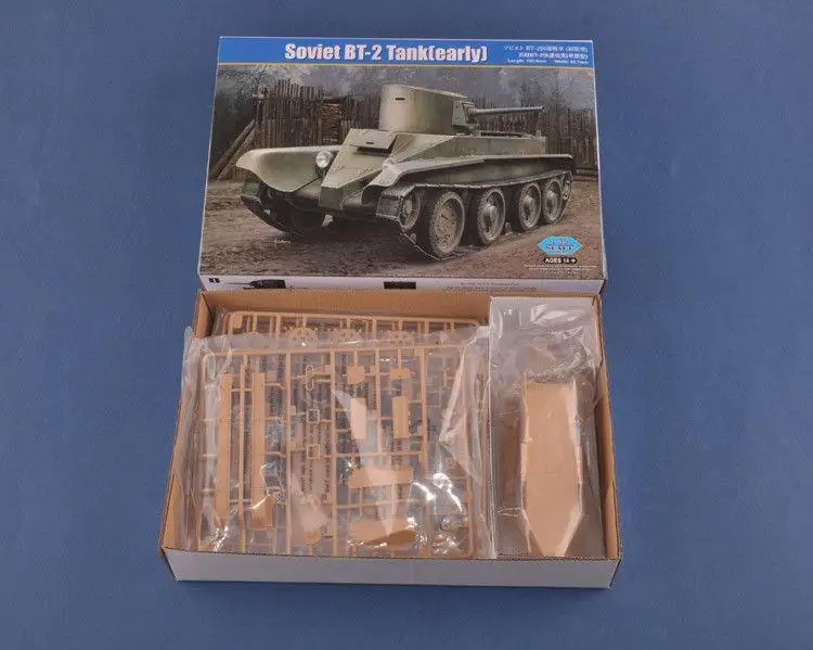 HobbyBoss 1/35 84514 Scale Soviet BT-2 Tank(early) Military Assembly Model Kit