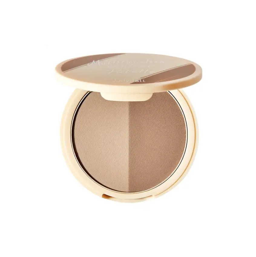 Judydoll Face Makup 2 Color Contour Palette Bronzer Long-lasting 3d V Face Nose Shadow Hairline Power Waterproof Contour