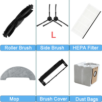 Roller Brush Cover Side Brush HEPA Mops Dust Bags Robot Vacuum For Viomi S9 /VXVC11 Vacuum Cleaner Accessories replacement