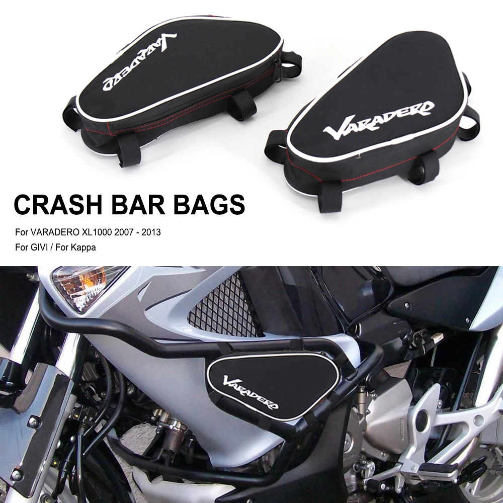 

New Accessories Frame Crash Bars For Honda Varadero XL1000 2007-2013 For Givi For Kappa Waterproof Bag Repair Tool Placement Bag