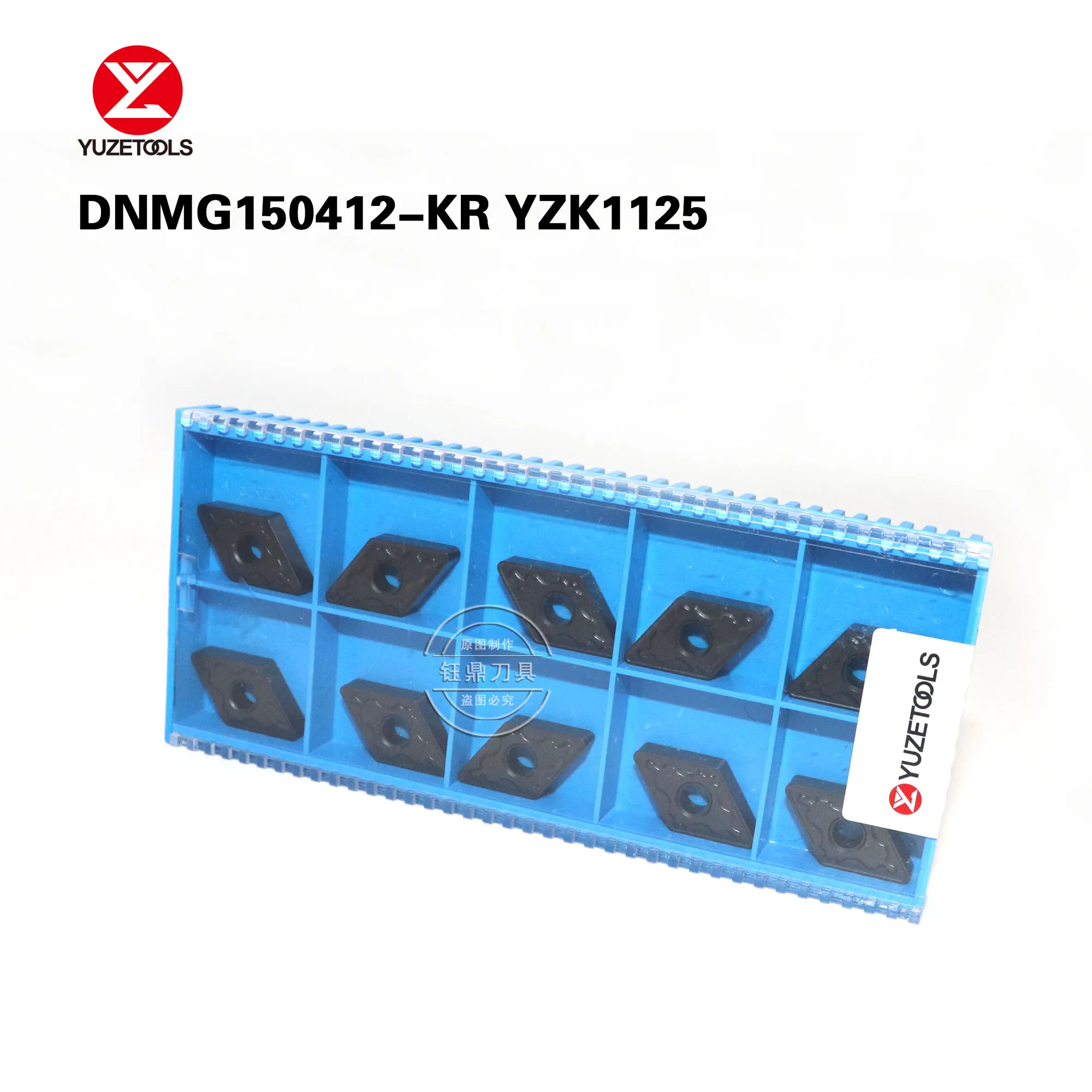 10 قطعة DNMG 150412 -KR YZK1125 القاطع المتوسط الخام معالجة الحديد الزهر CNC تحول كربيد إدراج