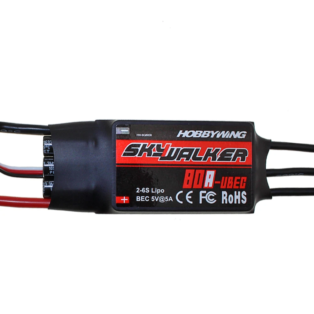 Hobbywing Skywalker20A 30A 40A 60A 80A Brushless ESC Speed Controler UBEC For RC FPV Quadcopter Airplanes Drone