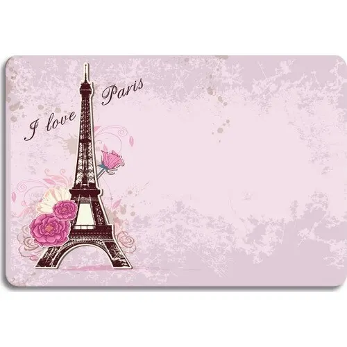 Glass Cutting Board Kitchen Chopping Blocks of Glass Love Paris Looking Glass Cutting Table 20x30 cm