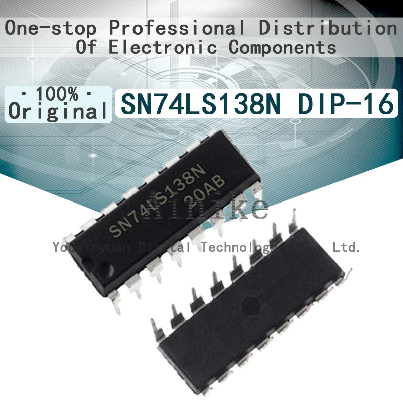 

10/шт новый оригинальный декодер SN74LS138N HD74LS138P DIP-16 IC чип
