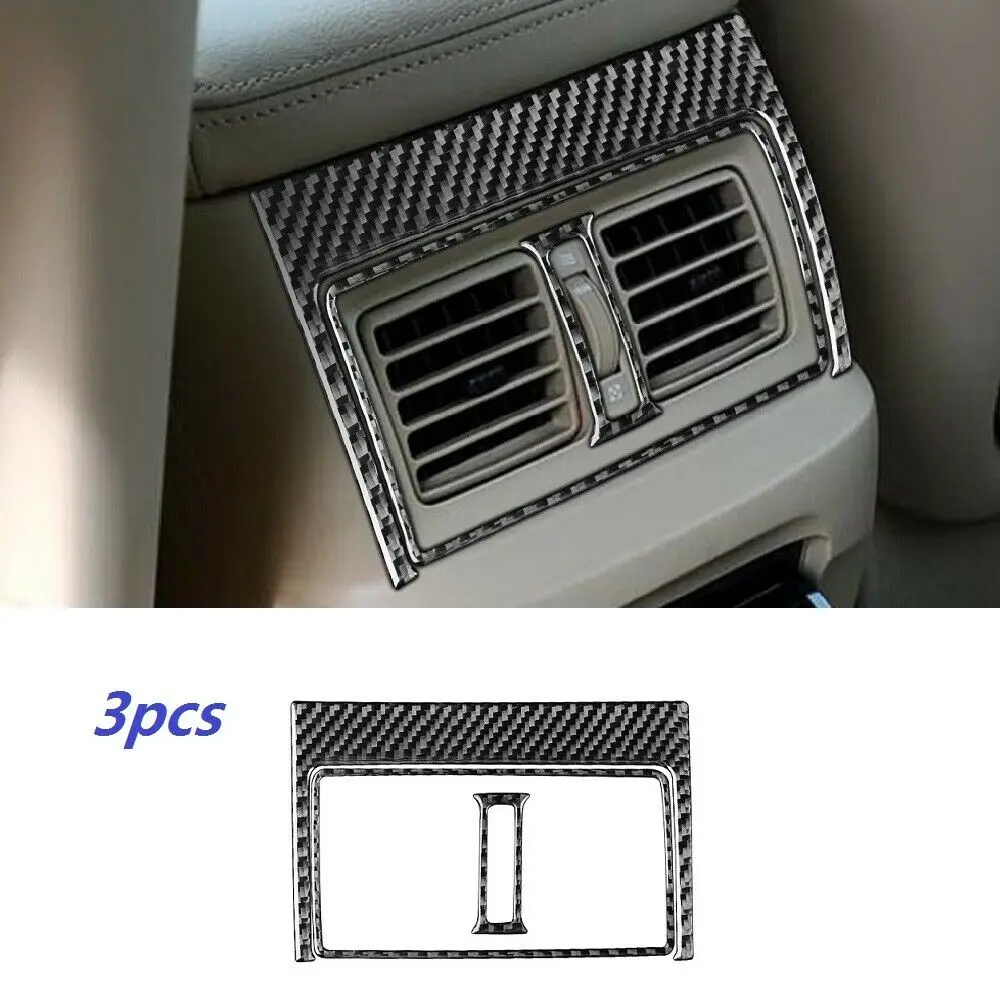 

Carbon Fiber Rear Air Condition Vent Cover Trim For Lexus GS300 350 450h 460 2006-2011