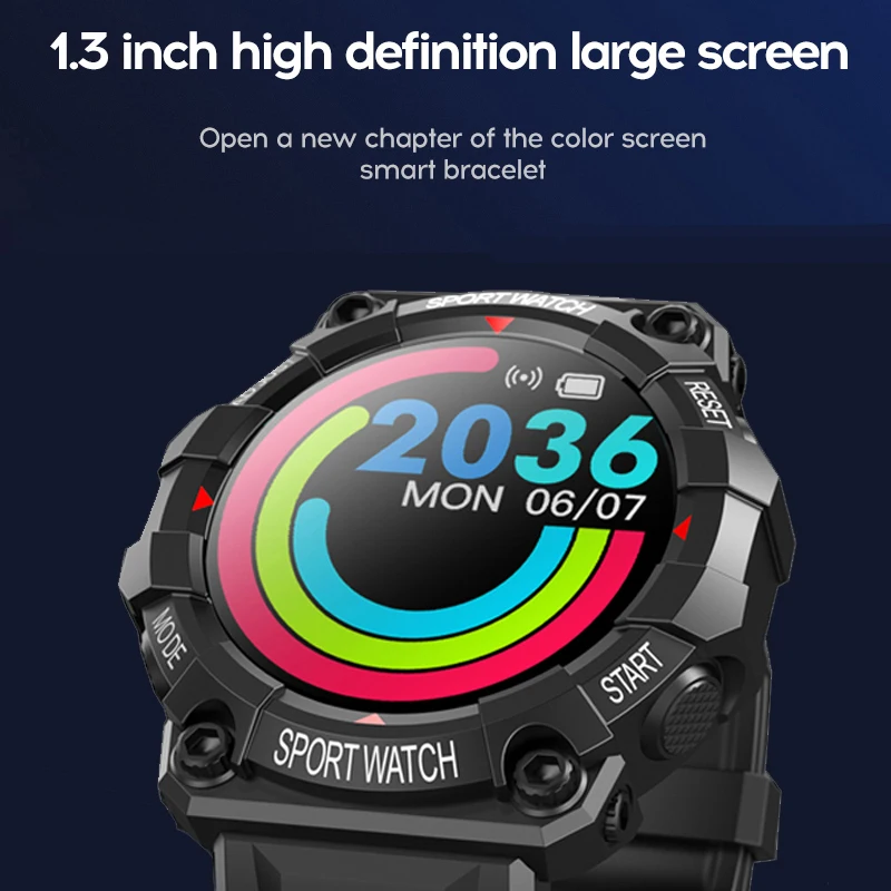 FD68 Smart Watch Men Women Bluetooth Call USB Charging Bracelet Heart Rate Blood Pressure Waterproof Sport Smart Wristband