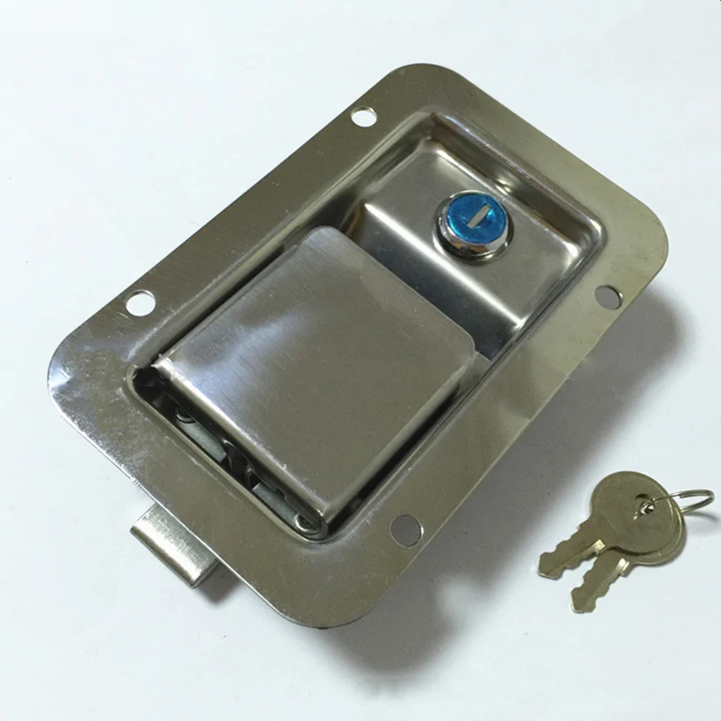 Truck Engineering Vehicle Lock Trailer Door Knob Hardware Electric Cabinet Fire Box Handle Tool case Industrial Equipment Pull