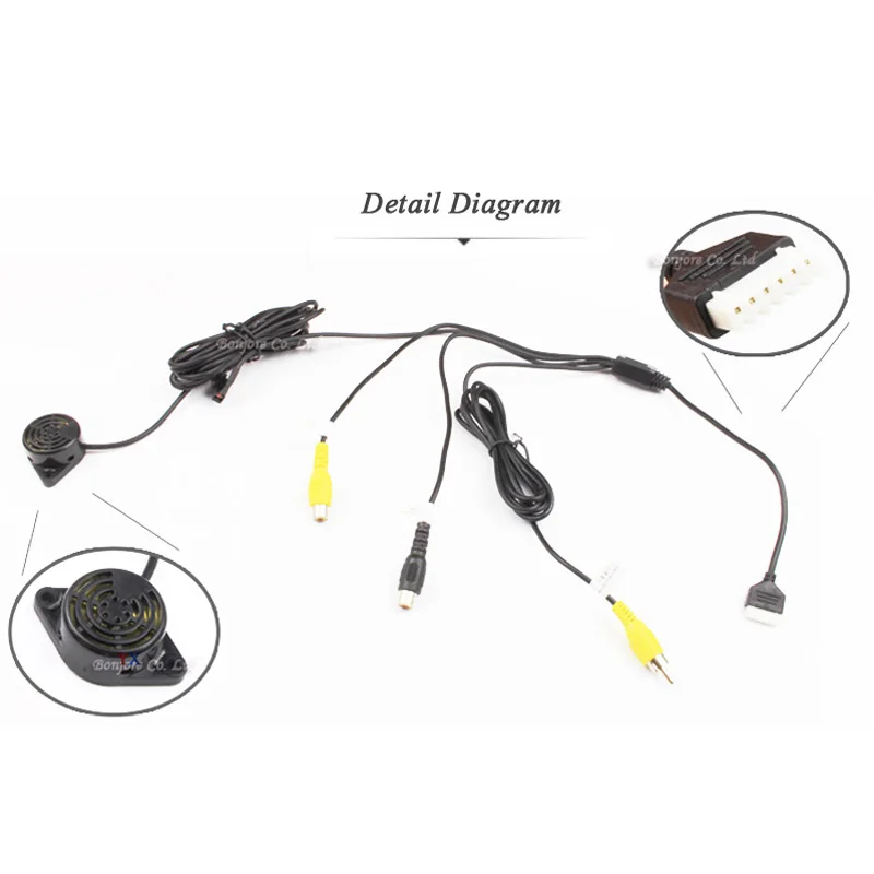Parking Sensors For Cars Front Reversing Radar Alarm Devices Kit Auto AHD Video System Electronic Accessories Vehicle Parktronic