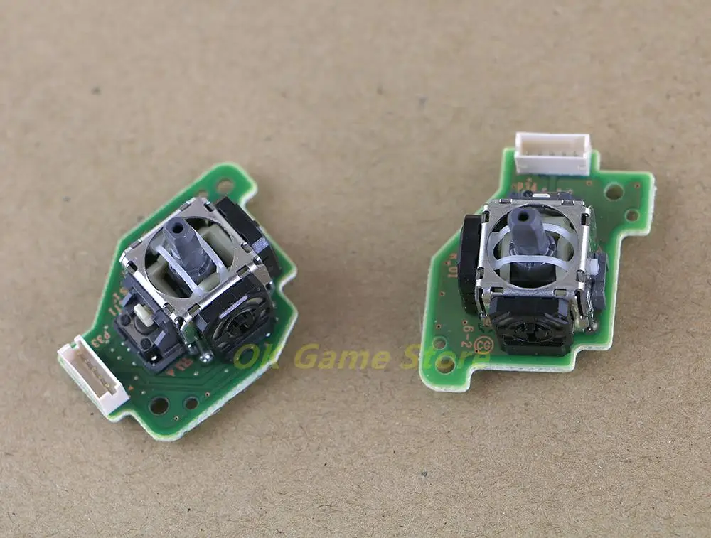 10pcs Original Left Right 3D Analog Stick Joystick PCB Board For WiiU GamePad For Wii U WIIU GamePad Controller