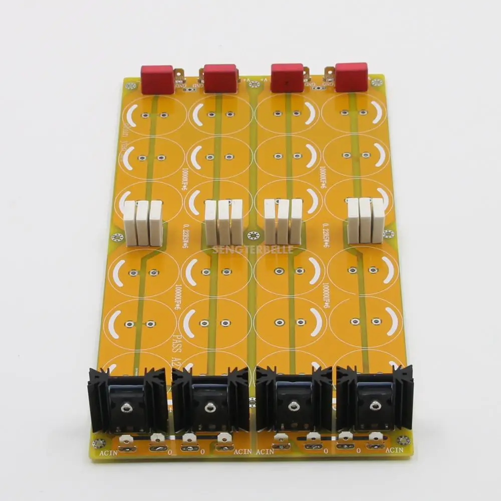 HiFi Pure Class A Amplifier Schottky/CRC Rectifier Filter Power Supply Board For PASS A3/A5 (No Capacitance)