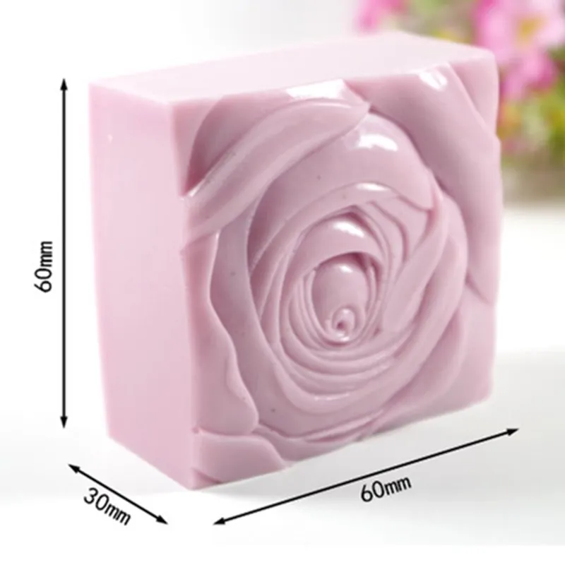 Flower Bud Silicone Soap Mould DIY Fondant Mold For Making Chocolate Jelly Pudding Cake Tools Resin Clay Soap Mould Wax Melt