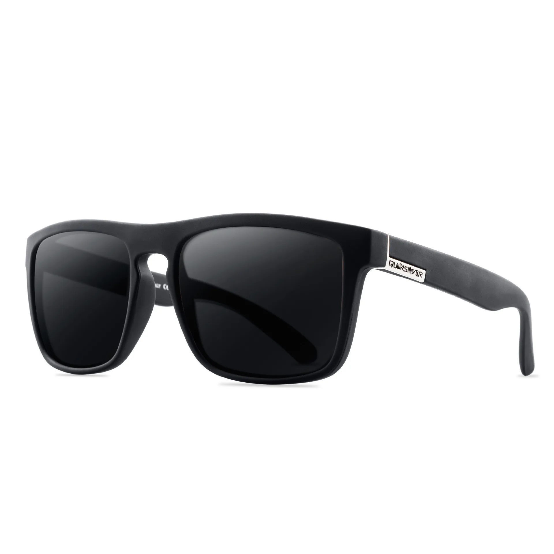 2PCS Fashion Square Polarized Sunglasses Men Vintage Plastic Male Sun Glasses Women Stylish Black Sport Shades UV400