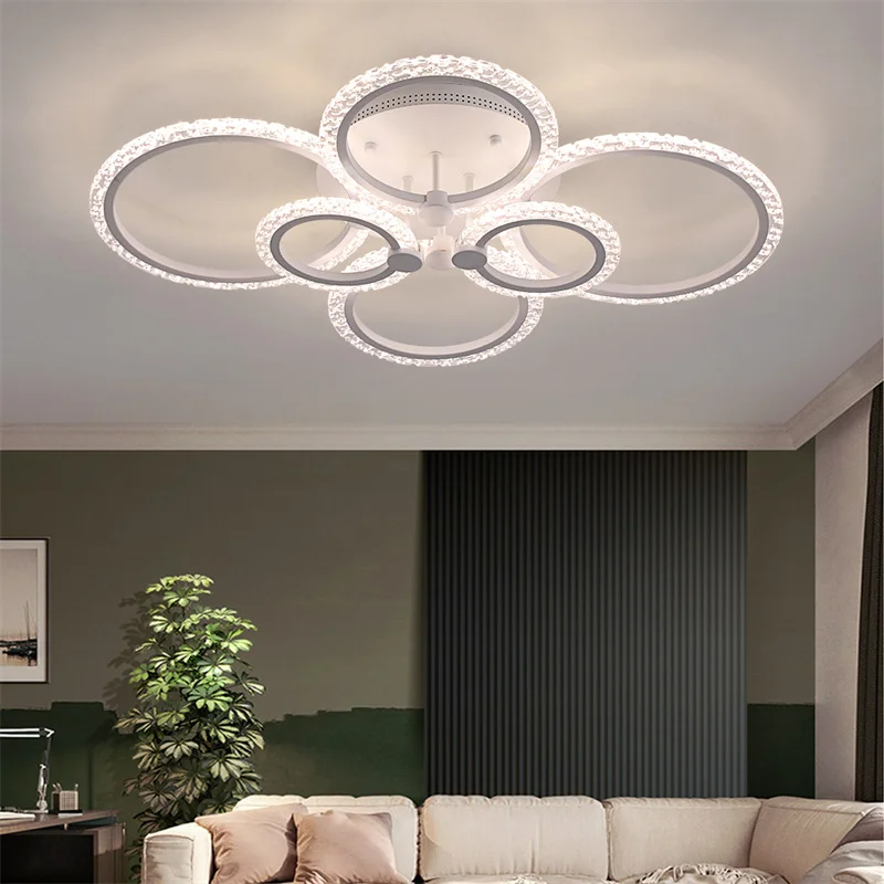 Acylic Ceiling Lights Dining Living Room Decoration Decorative Led Ceiling Lamps Modern Chandelier Indoor Lighting Bedroom Home