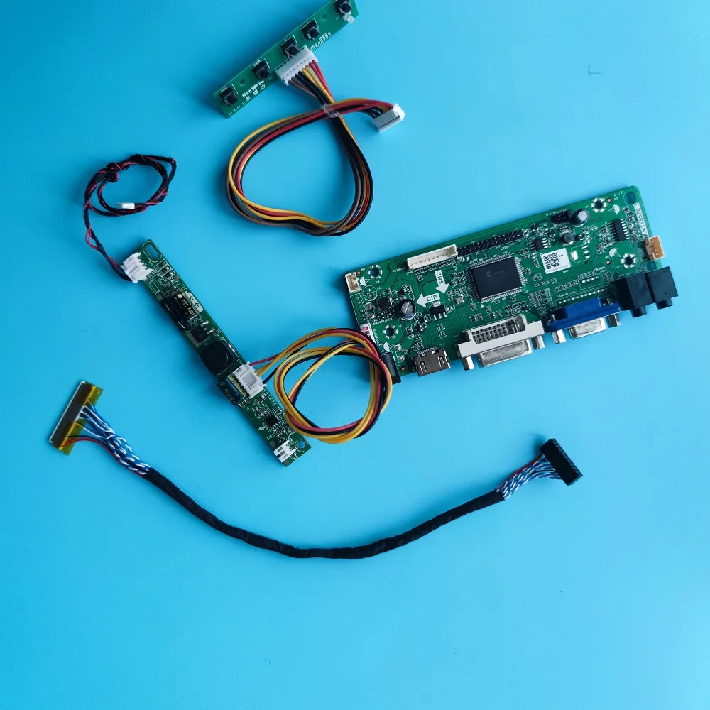 

Для серии LM240WU8 LVDS светодиодный комплект платы контроллера экран монитора M.NT68676 HDMI-совместимый аудио VGA DIY 1920*1200 VGA 24 "панель