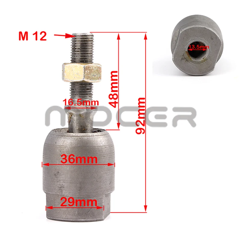 M10/M12-M14 Ball joint Kit Fit For China Gear Rack Pinion end kits Buggy Go Kart Vehicle Steering UTV ATV Parts