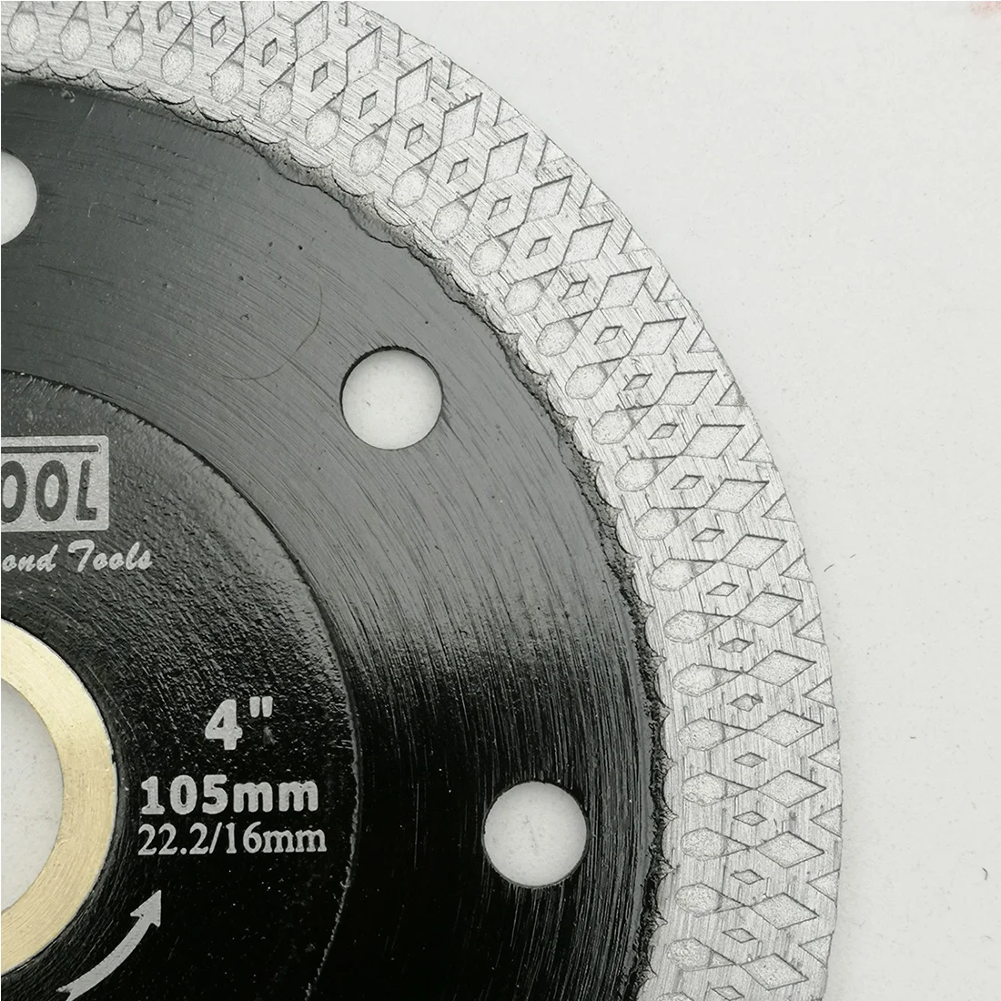 DT-DIATOOL 2/PK Đường Kính 105 Mm/4 "Cắt Kim Cương Đĩa X Lưới Turbo Vành Lưỡi Cưa gạch Gốm Sứ Đá Cẩm Thạch Cắt Bánh Xe