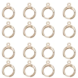 40 Teile/los DIY Schmuck Zubehör Messing Gold Runde Ohrringe Koreanische Version Handgemachte Ohrringe Material Charme Anhänger Liefert
